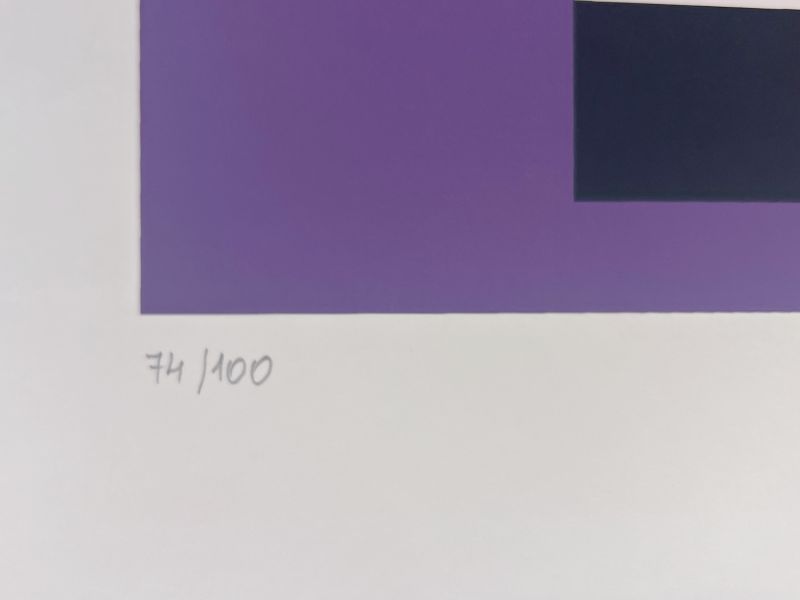 Les ann&eacute;es Cinquante (Sérigraphie) - Victor  VASARELY