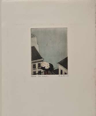 En haut (Gravure) - Annapia ANTONINI