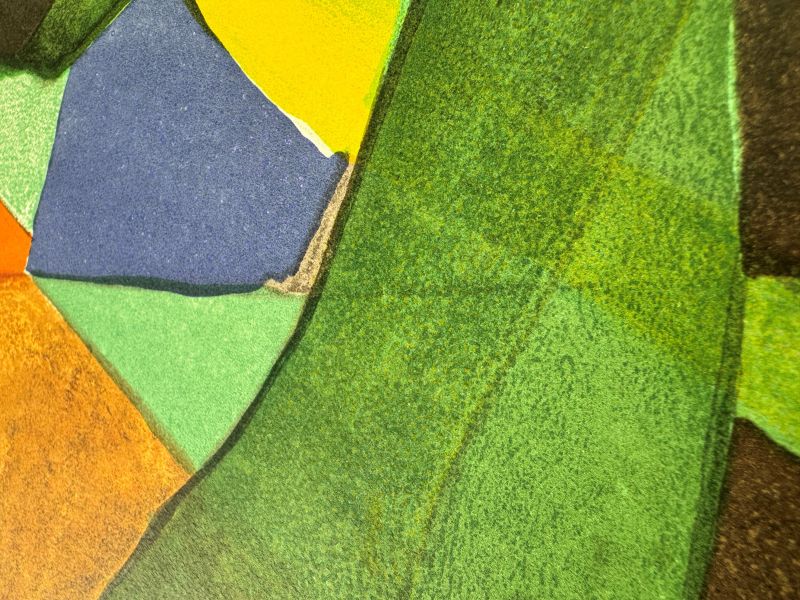 Der Flug (Farblithographie) - Maurice ESTEVE