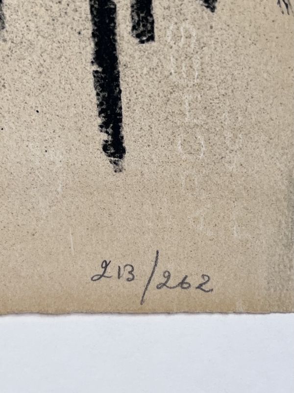 Saftfluss - Pleni Luna (Farblithographie) - Wifredo LAM