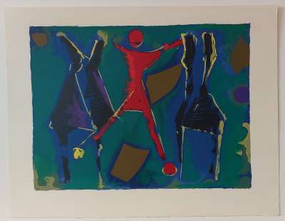 From Color to Form VII (Lithograph) - Marino  MARINI