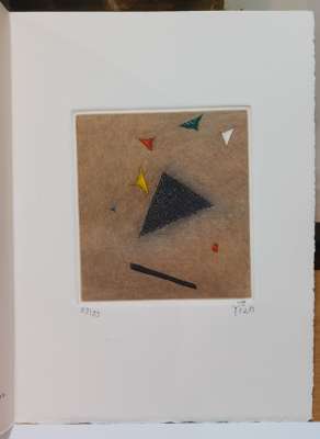 Carte de V&oelig;ux Jacqueline de Champvallins (Engraving) - Arthur Luiz  PIZA