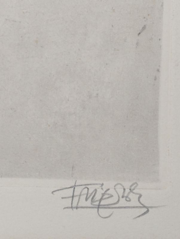 Sin t&iacute;tulo (Aguafuerte y aguatinta) - Johnny FRIEDLAENDER