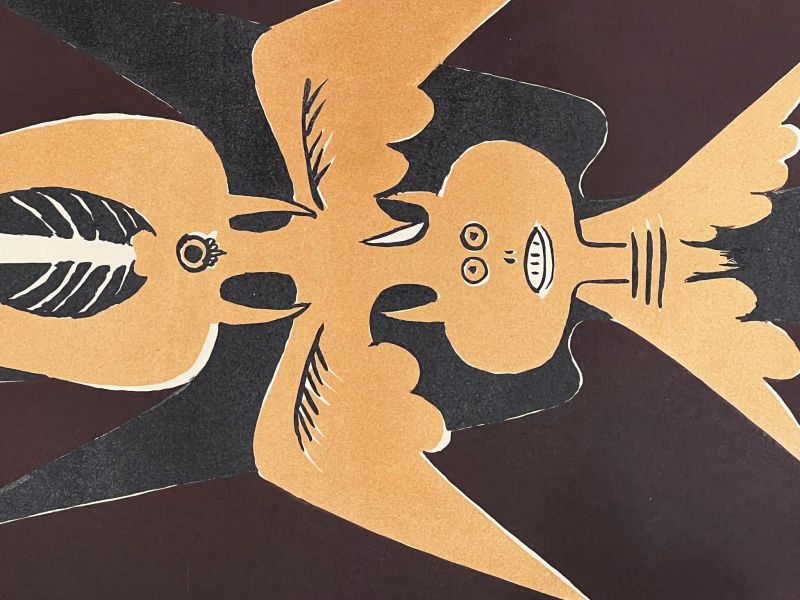 Emblem (Lithograph) - Wifredo LAM