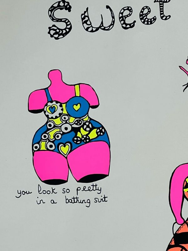 Sweet Sexy Clarice (Sérigraphie) - Niki DE SAINT PHALLE