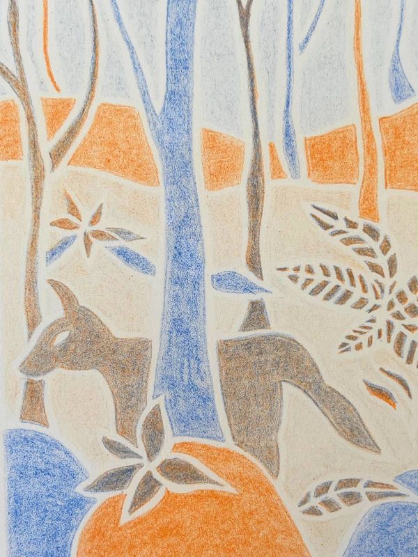 Phénomènes I (Lithographie) - Sara FRATINI