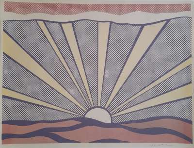 Sunrise (Lithographie) - Roy LICHTENSTEIN