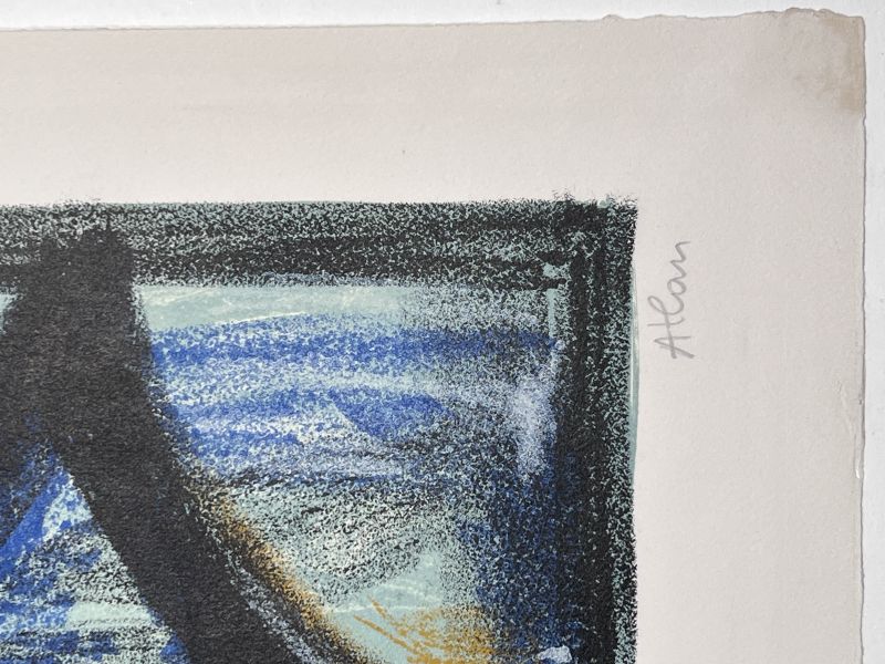 Les Hesp&eacute;rides (Lithographie) - Jean-Michel ATLAN