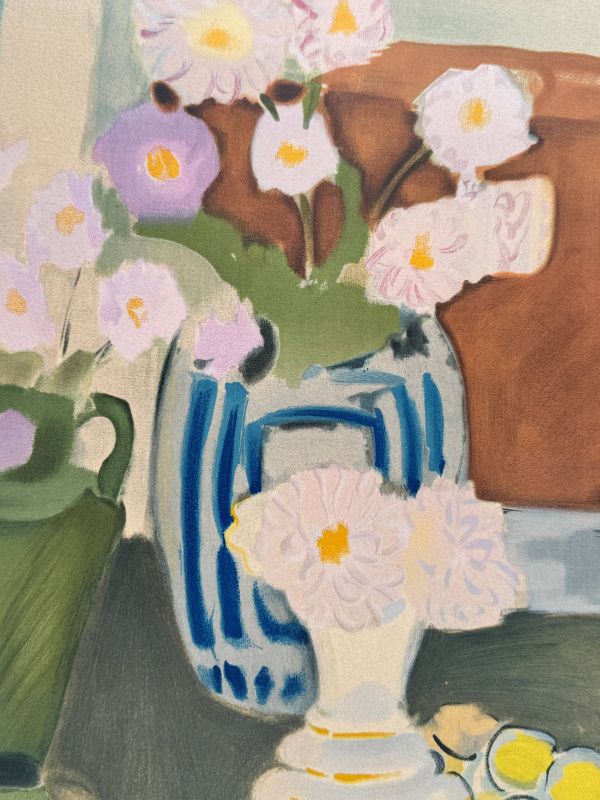 Still Life with Lemons and Three Vases (Lithograph) - Henri  MATISSE