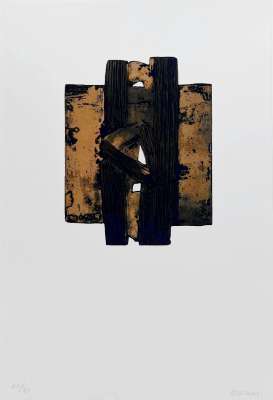 Eau-forte XXVIII (Aguafuerte) - Pierre  SOULAGES