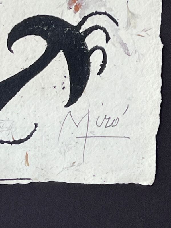 Mavena (Litografía) - Joan  MIRO