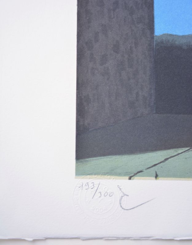 Die R&uuml;ckkehr (Farblithographie) - René MAGRITTE