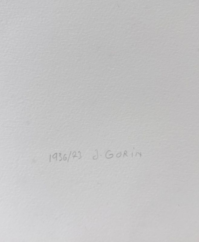 Abstraction spatiotemporelle n°36 (Sérigraphie) - Jean GORIN