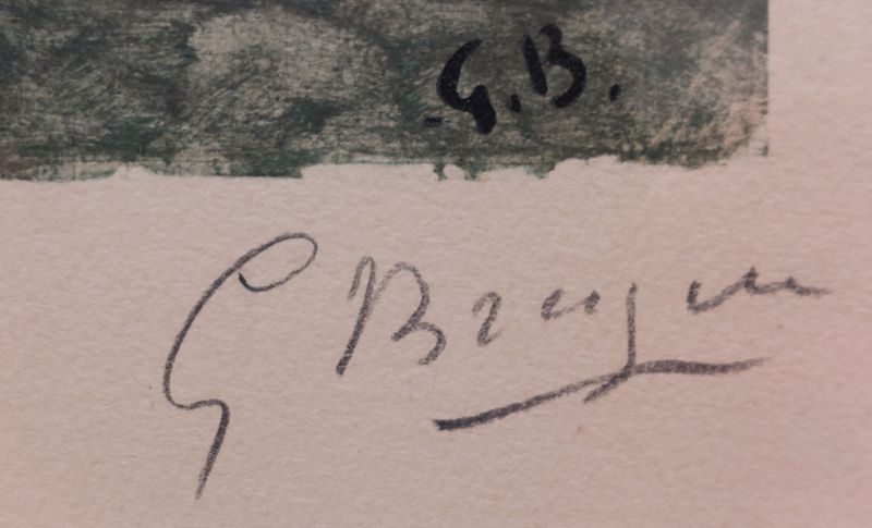 Le Pays total (Stencil) - Georges BRAQUE