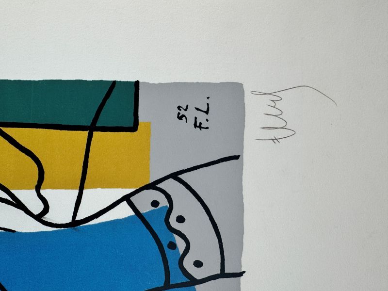 Portr&auml;t einer Frau (Siebdruck) - Fernand LEGER