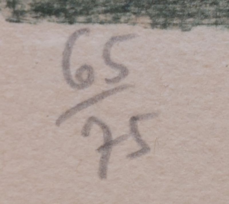 Le Pays total (Stencil) - Georges BRAQUE