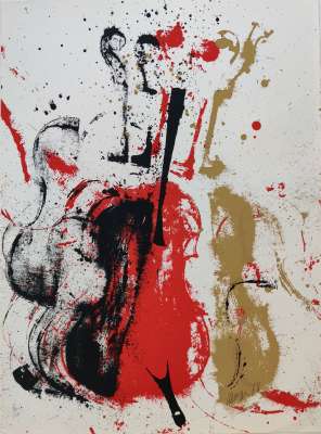 Sans titre (Lithographie) - Armand Pierre  ARMAN