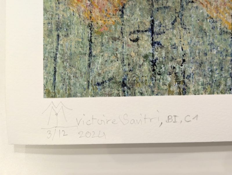 "Victoire" - Savitri, BI, C1 (Tirage pigmentaire) -  MAYAURA