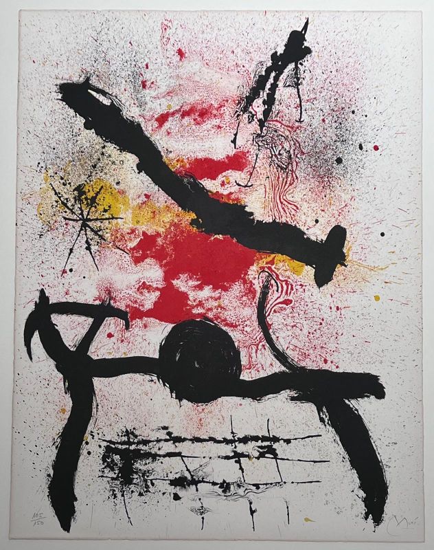 Sans titre (Lithographie) - Joan  MIRO