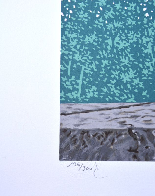 Der Fr&uuml;hling (Farblithographie) - René MAGRITTE