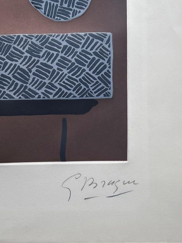 L'oiseau de passage (Eau-forte et aquatinte) - Georges BRAQUE