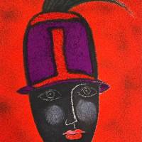 Franco GENTILINI (1909 - 1981) // Jeune fille au chapeau, 1980 (Lithographie) — Artistes Divers