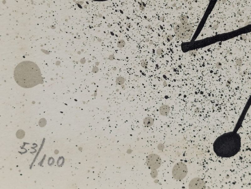Homenatge a Joan Prats (Litografía) - Joan  MIRO