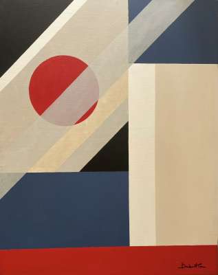 Sans titre (Oil on canvas (modern)) - Jacqueline DEBUTLER