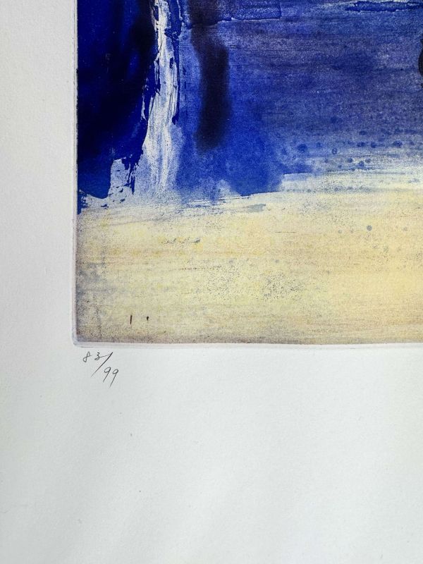 Ohne Titel (Radierung und Aquatinta) - Wou-ki  ZAO