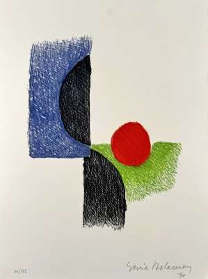 La terra impareggiabile (Radierung und Aquatinta) - Sonia DELAUNAY