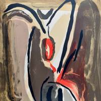 Untitled (Lithograph) — Bram VAN VELDE — Detail view