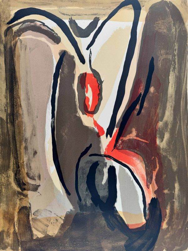 Untitled (Lithograph) — Bram VAN VELDE — Detail view