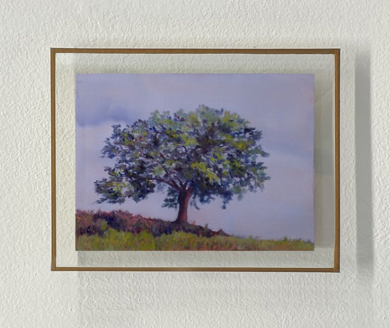 Tree I (Oil on copper ) - Sara FRATINI