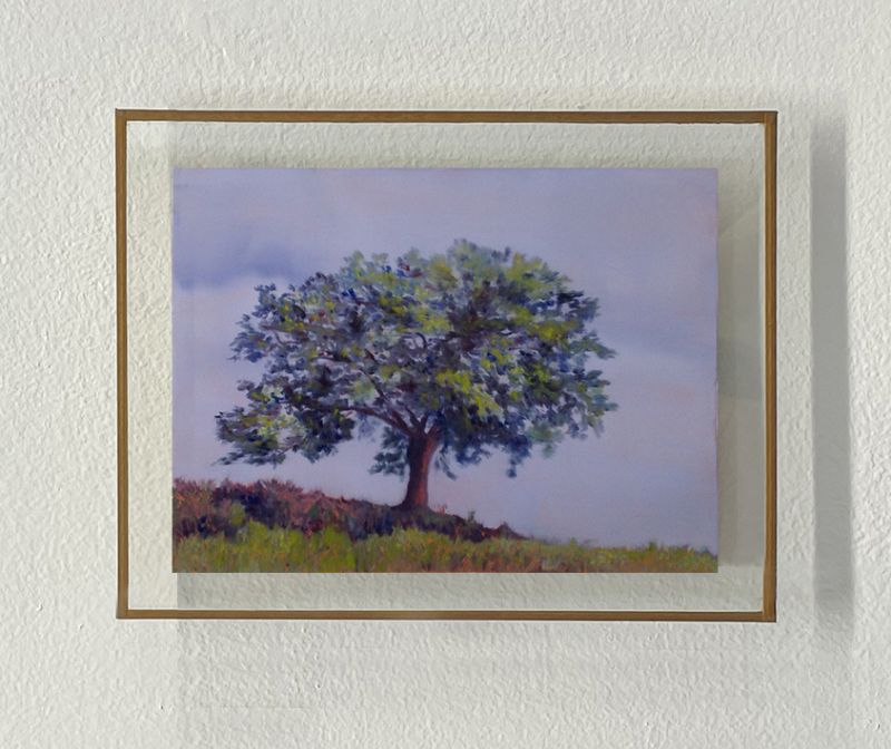 Arbre I (Huile sur cuivre) - Sara FRATINI