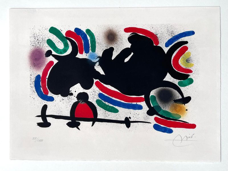 Miro Lithographe I (Lithographie) - Joan  MIRO