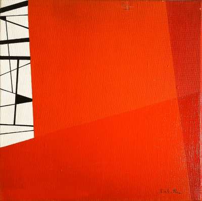 Sans titre (Oil on canvas (modern)) - Jacqueline DEBUTLER