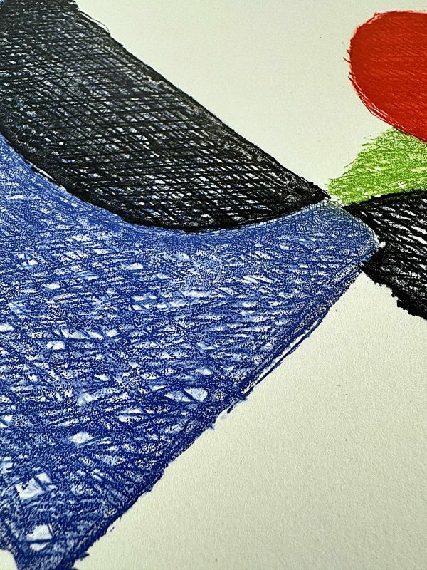 La terra impareggiabile (Radierung und Aquatinta) - Sonia DELAUNAY