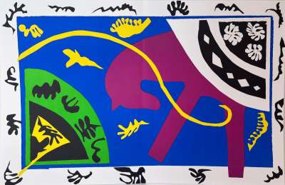 Le cheval, l'écuyère et le clown (Litografía) - Henri  MATISSE