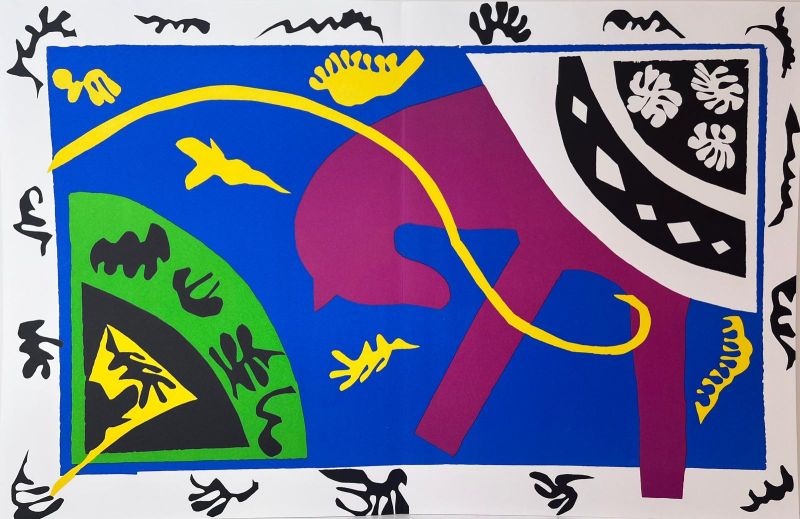 Le cheval, l'écuyère et le clown (Farblithographie) - Henri  MATISSE