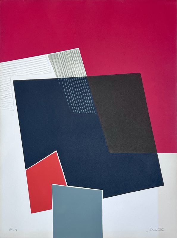 5eme &eacute;tage sans ascenseur (Gravure) - Jacqueline DEBUTLER