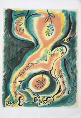 The metamorphosis of women (Lithograph) - André  MASSON