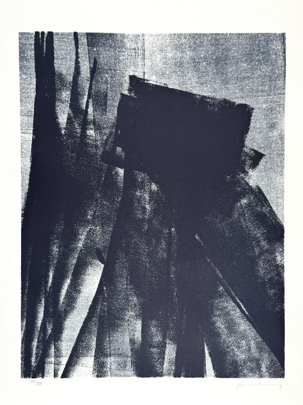 L 1977-4 (Autographie) - Hans HARTUNG