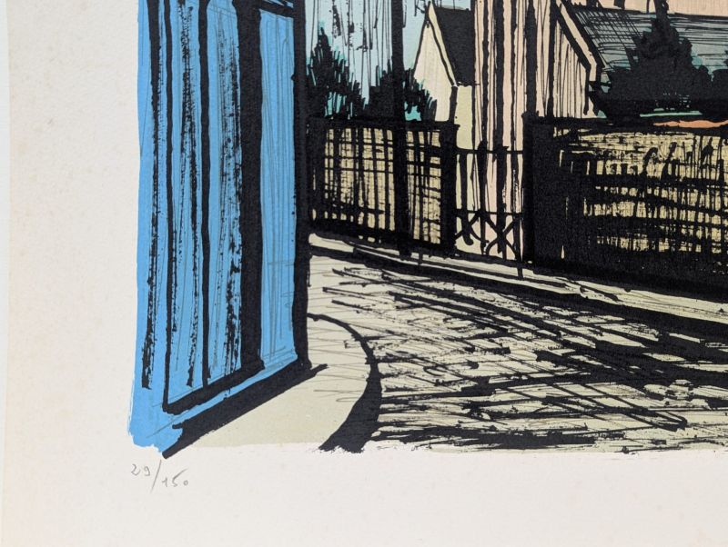 Iglesia de Alfortville (Litografía) - Bernard BUFFET