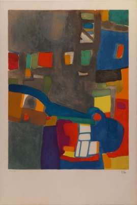 Grisande (Lithographie) - Maurice ESTEVE