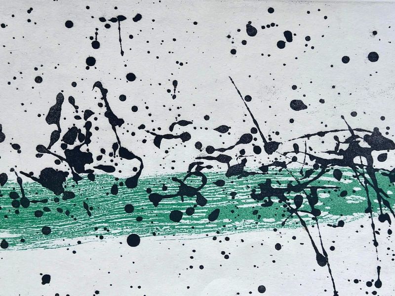 Ouvrage du vent I (Aquatint) - Joan  MIRO