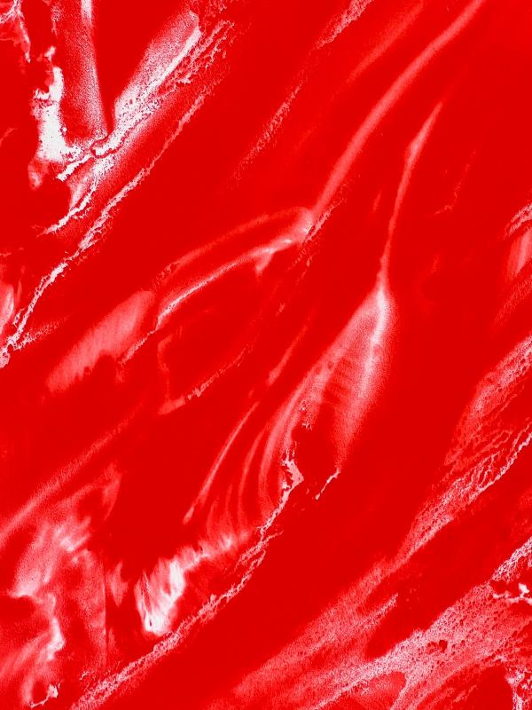 Grand rideau rouge pour Hong Kong (Lithographie) - Olivier DEBRE