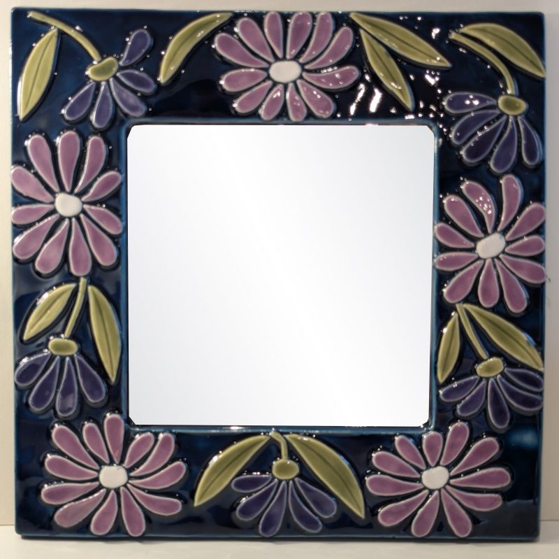 Square mirror (Ceramic) - Mithé ESPELT