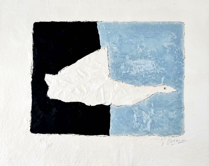 El pato (Litografía) - Georges BRAQUE