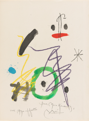Quelques fleures pour des amis (Facsímil) - Joan  MIRO