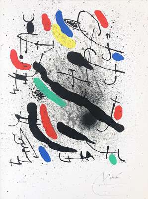 Liberté des libertés (Lithograph) - Joan  MIRO